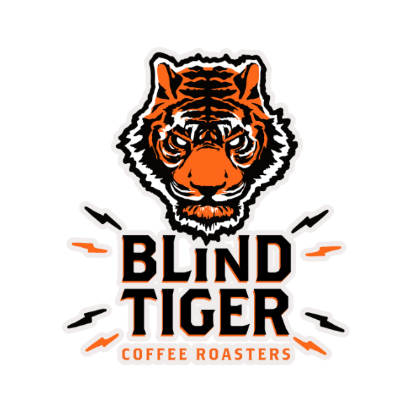 Blind Tiger on white